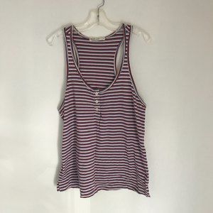 Marine Layer Henley Racerback Tank